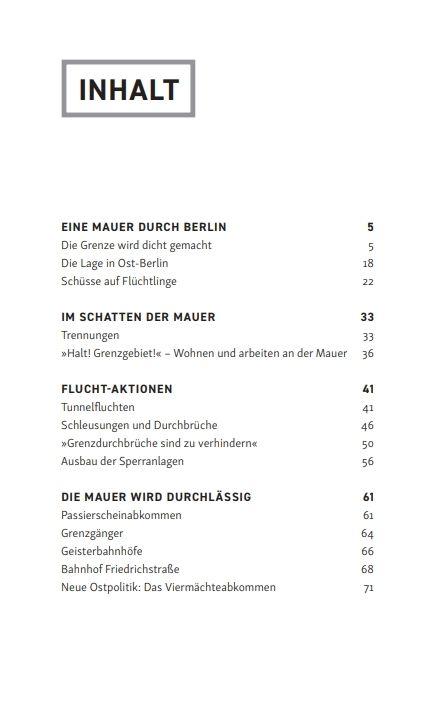 Beispielinhalt (Bild) Die Berliner Mauer