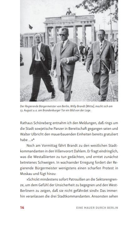 Beispielinhalt (Bild) Die Berliner Mauer