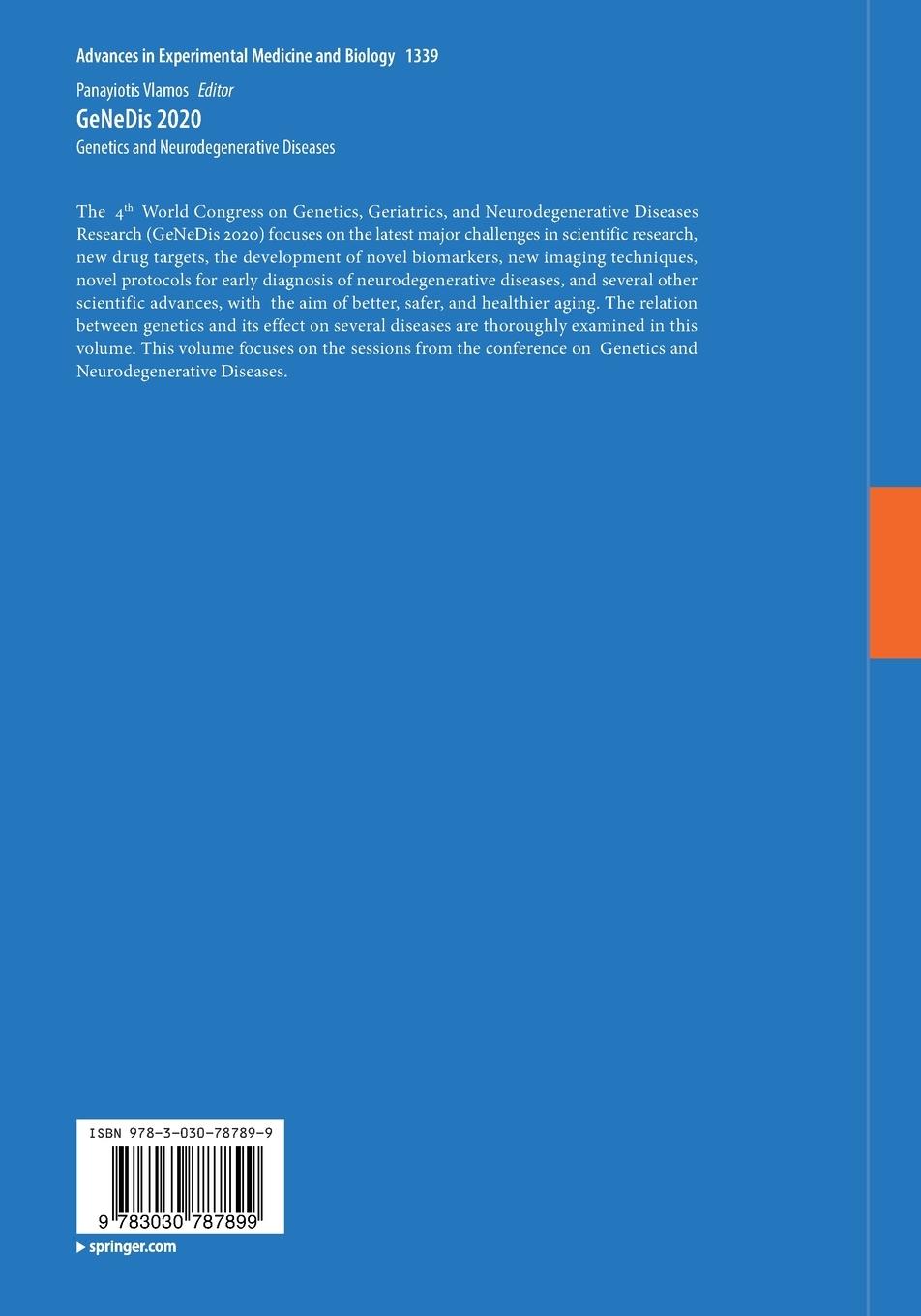 Rückseitencover GeNeDis 2020