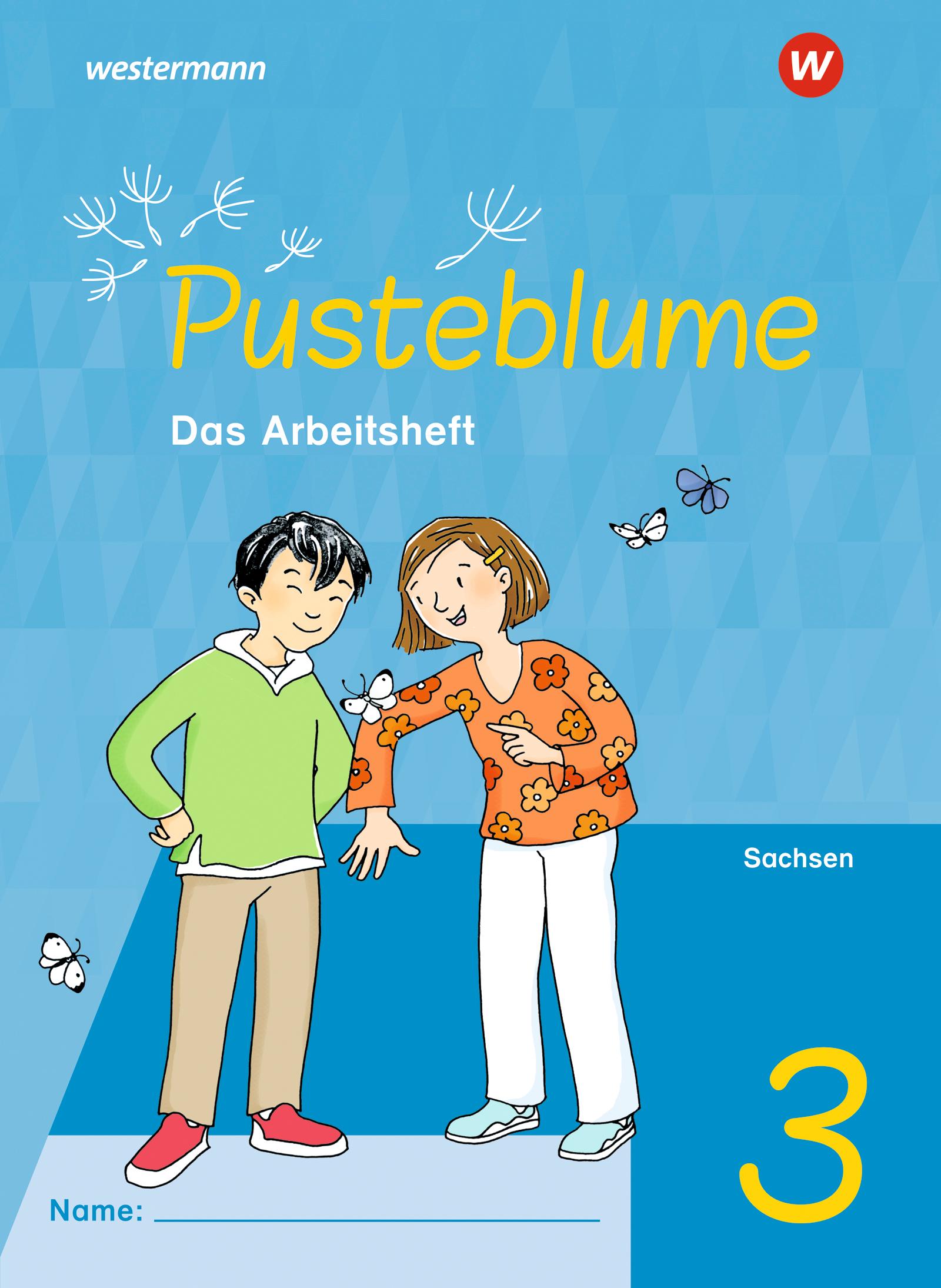 Vorderes Coverbild Pusteblume. Sachunterricht 3. Arbeitsheft. Für Sachsen