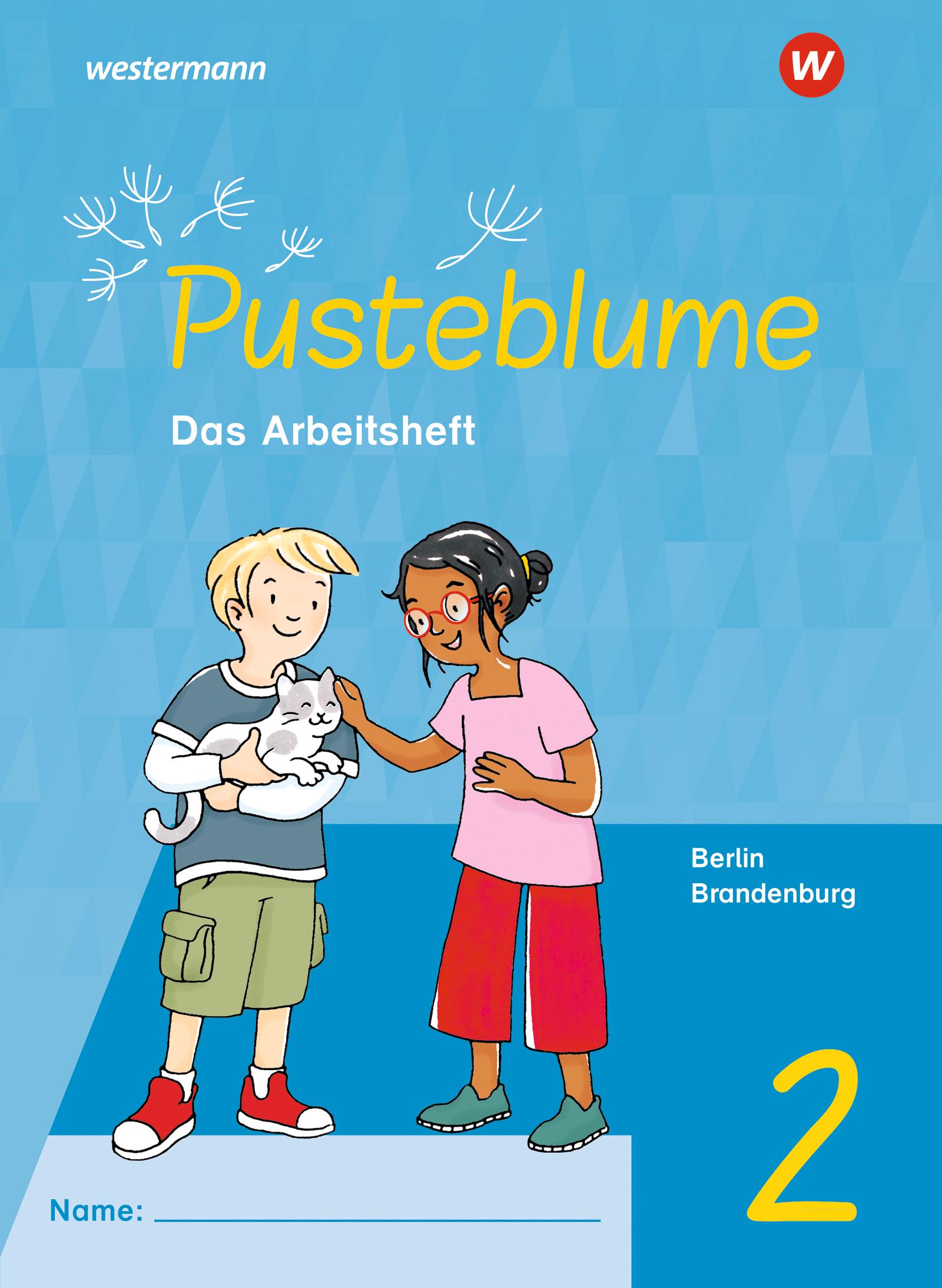 Vorderes Coverbild Pusteblume. Sachunterricht 2. Arbeitsheft. Für Berlin und Brandenburg