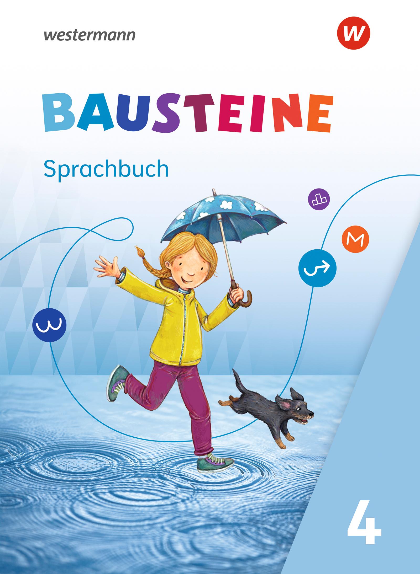Vorderes Coverbild BAUSTEINE Sprachbuch 4