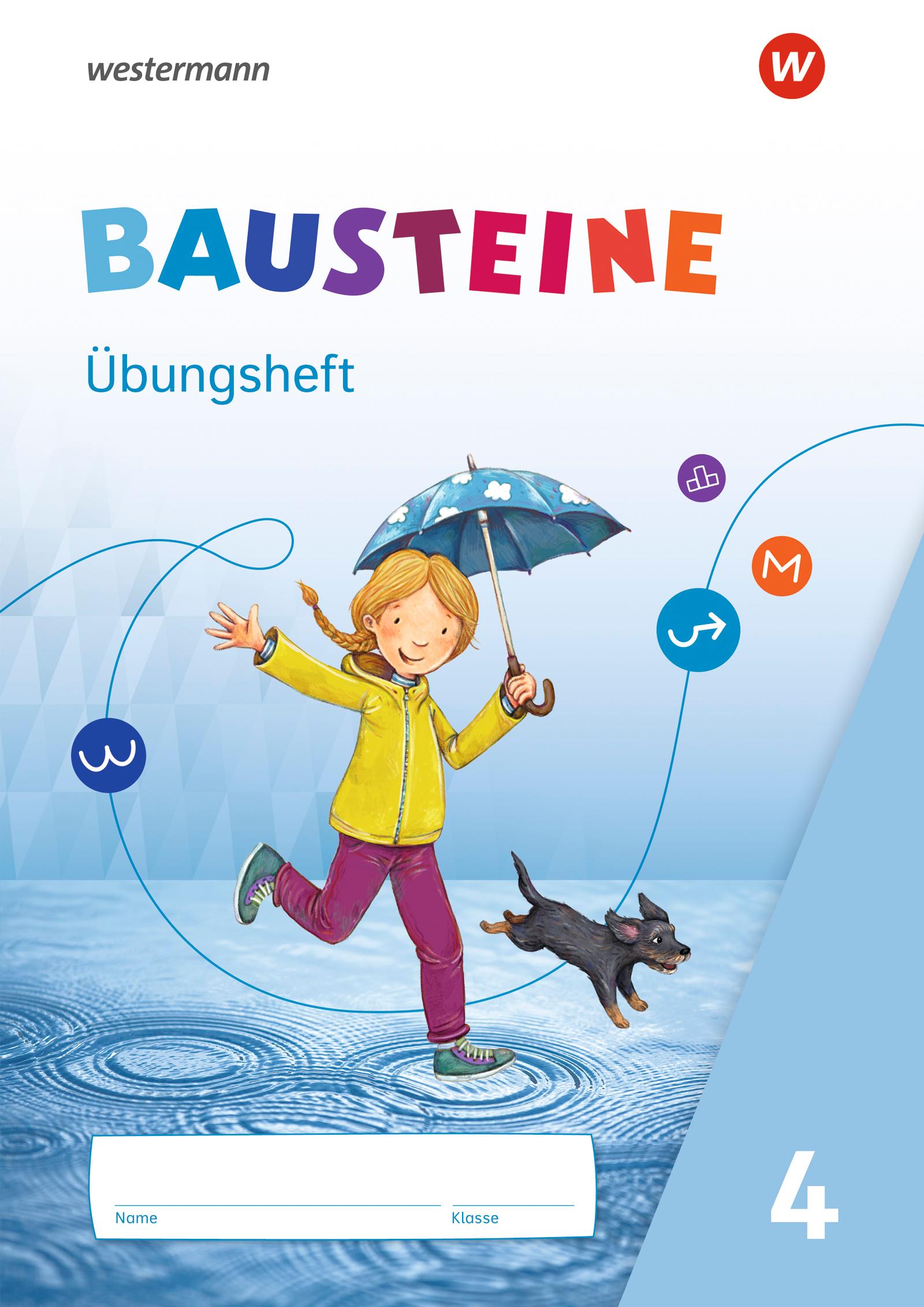 Vorderes Coverbild BAUSTEINE Sprachbuch 4. Übungsheft
