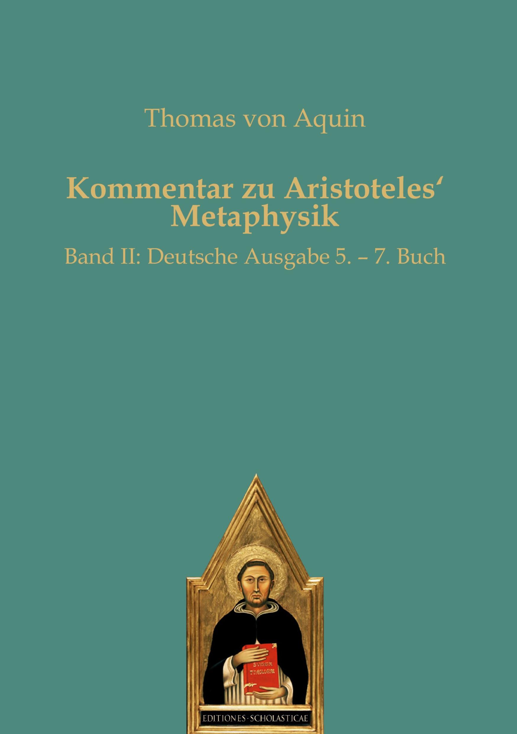 Vorderes Coverbild Kommentar zu Aristoteles' Metaphysik