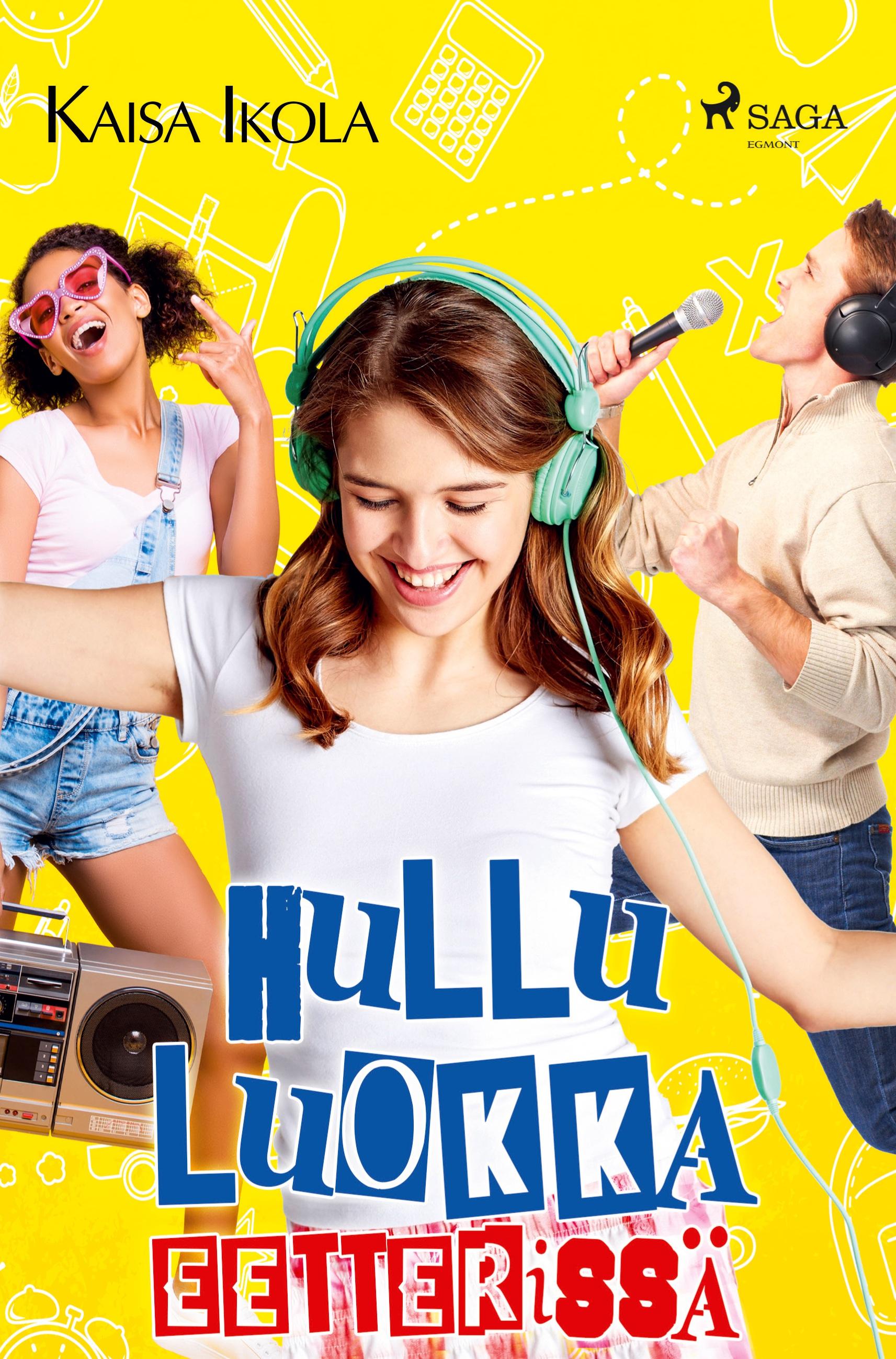 Vorderes Coverbild Hullu luokka eetterissä