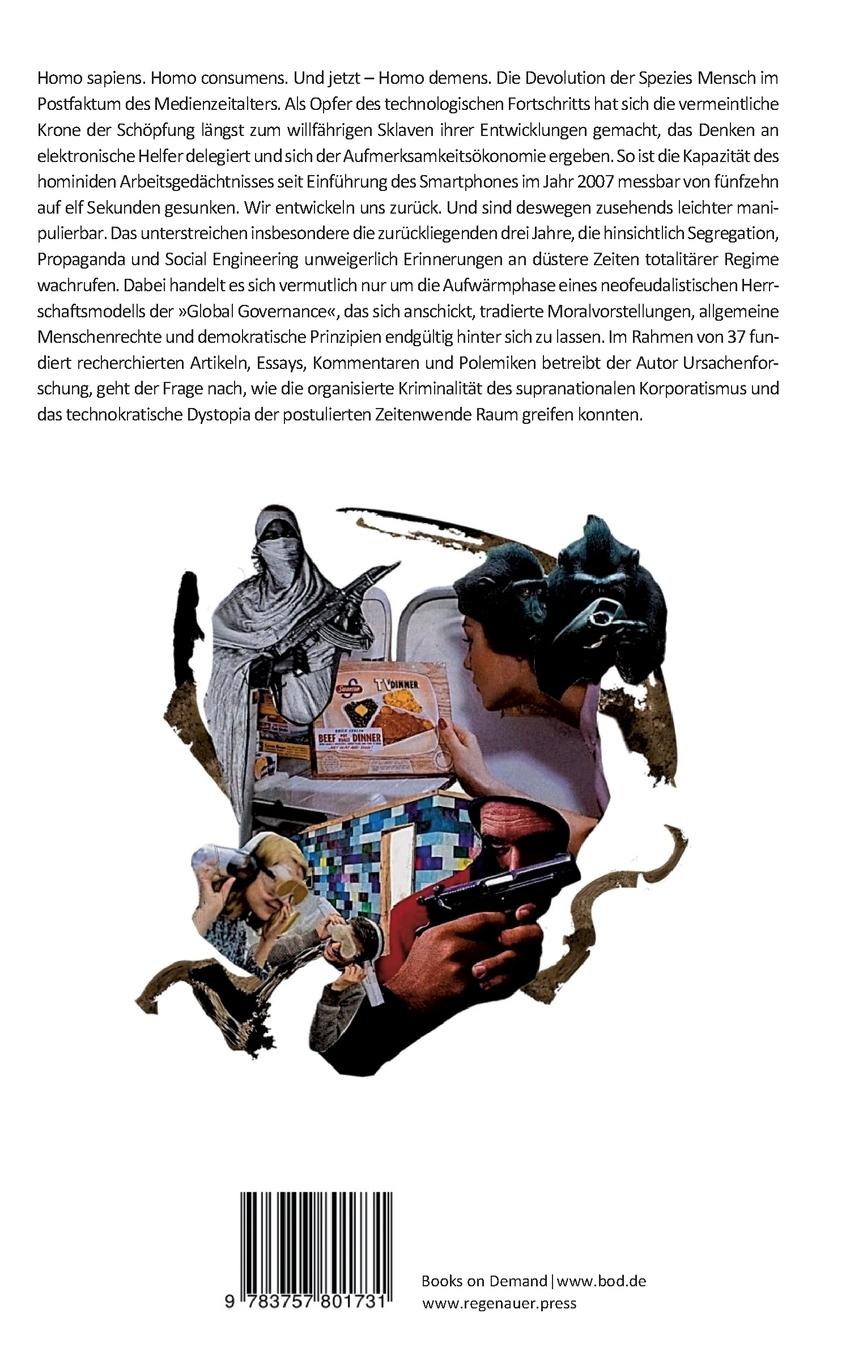 Rückseitencover Homo demens