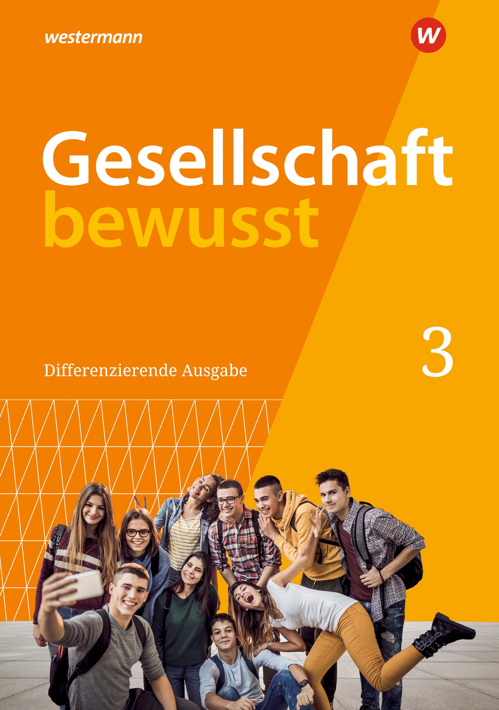Vorderes Coverbild Gesellschaft bewusst 3. Schulbuch. Für Nordrhein-Westfalen