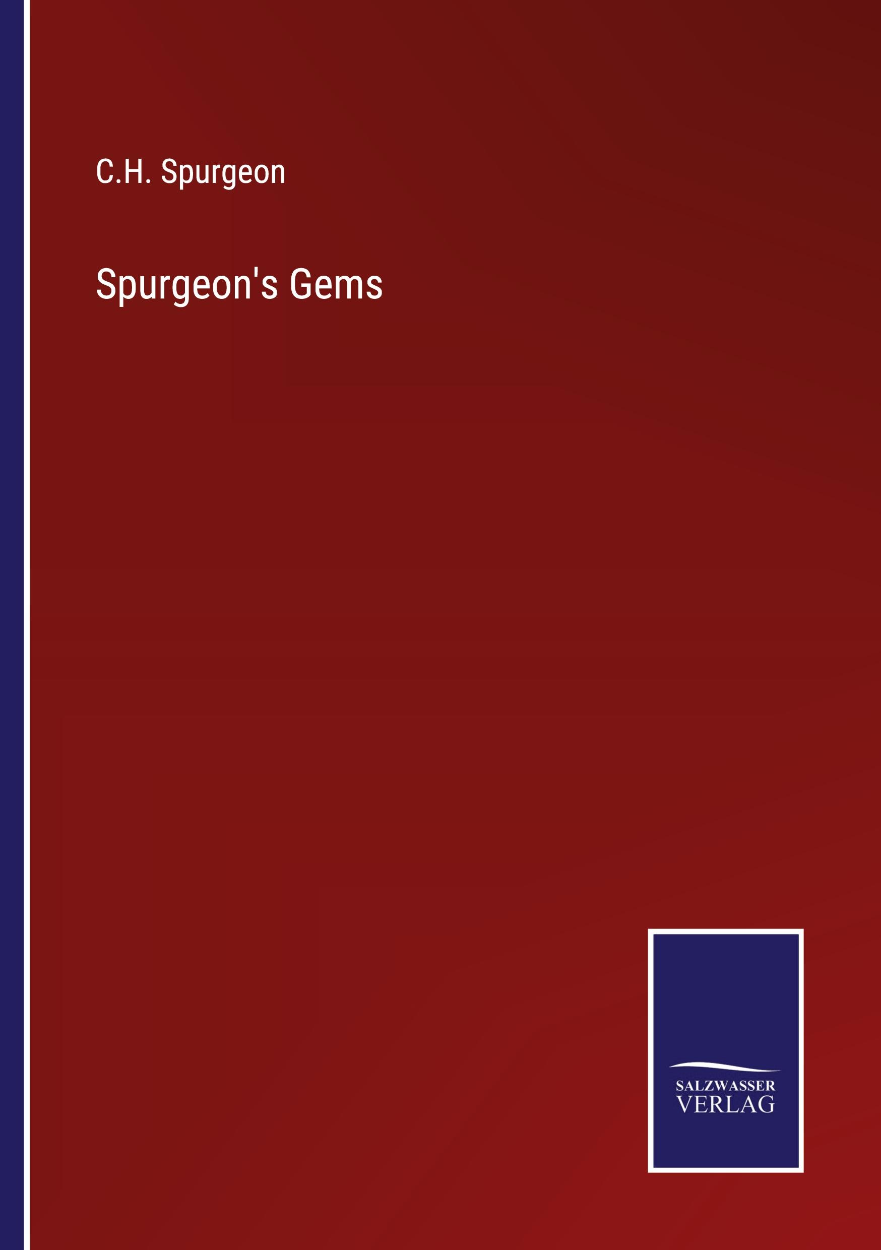 Vorderes Coverbild Spurgeon's Gems