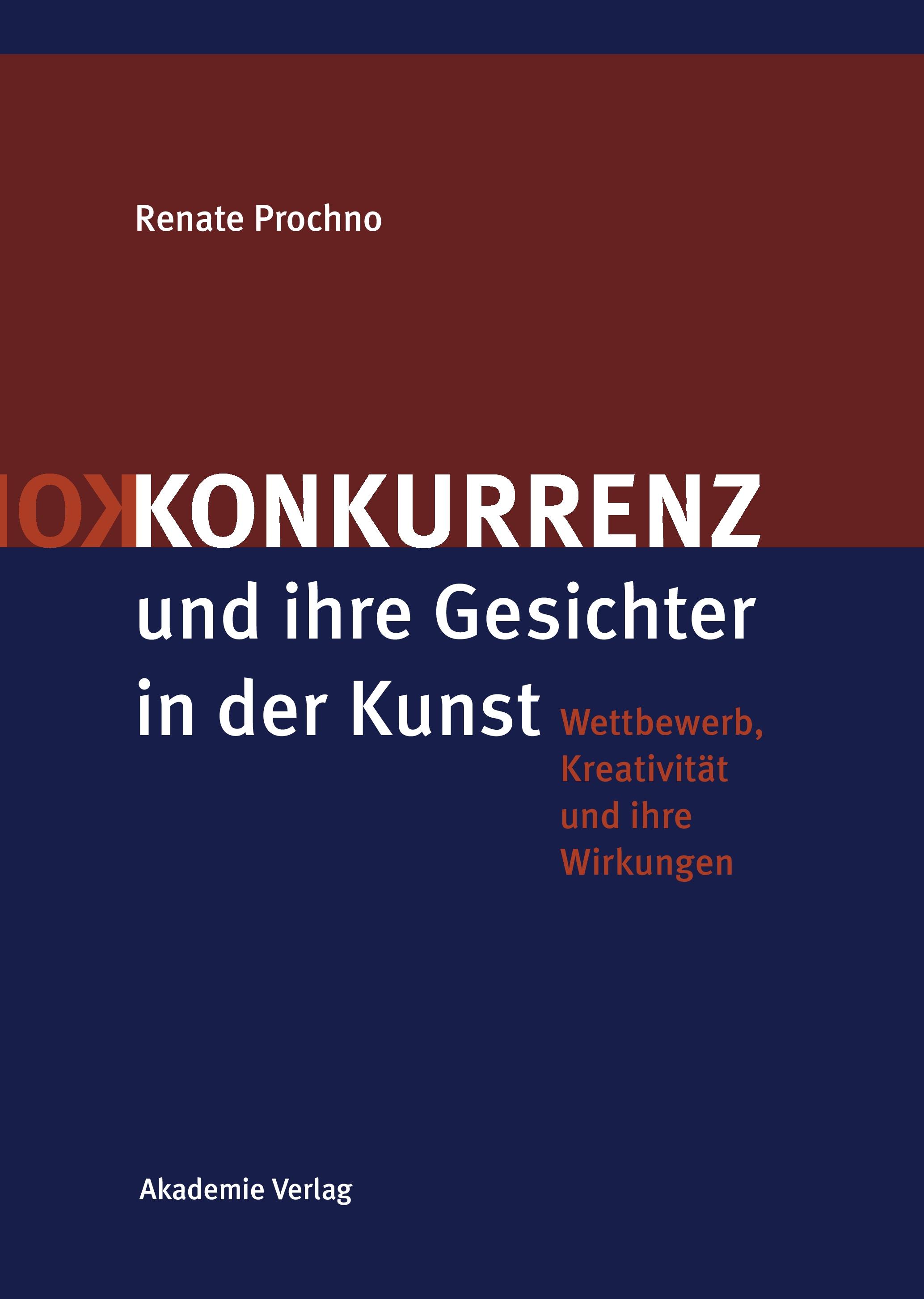 Vorderes Coverbild Konkurrenz und ihre Gesichter in der Kunst