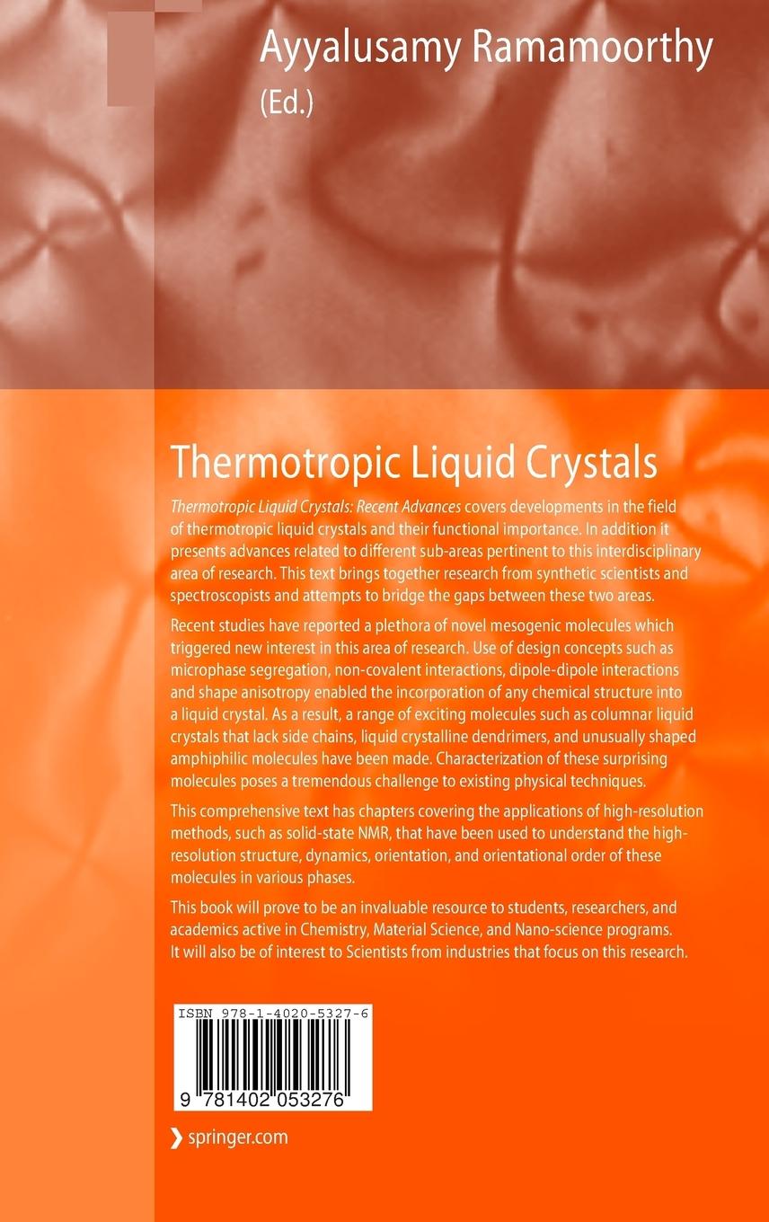Rückseitencover Thermotropic Liquid Crystals