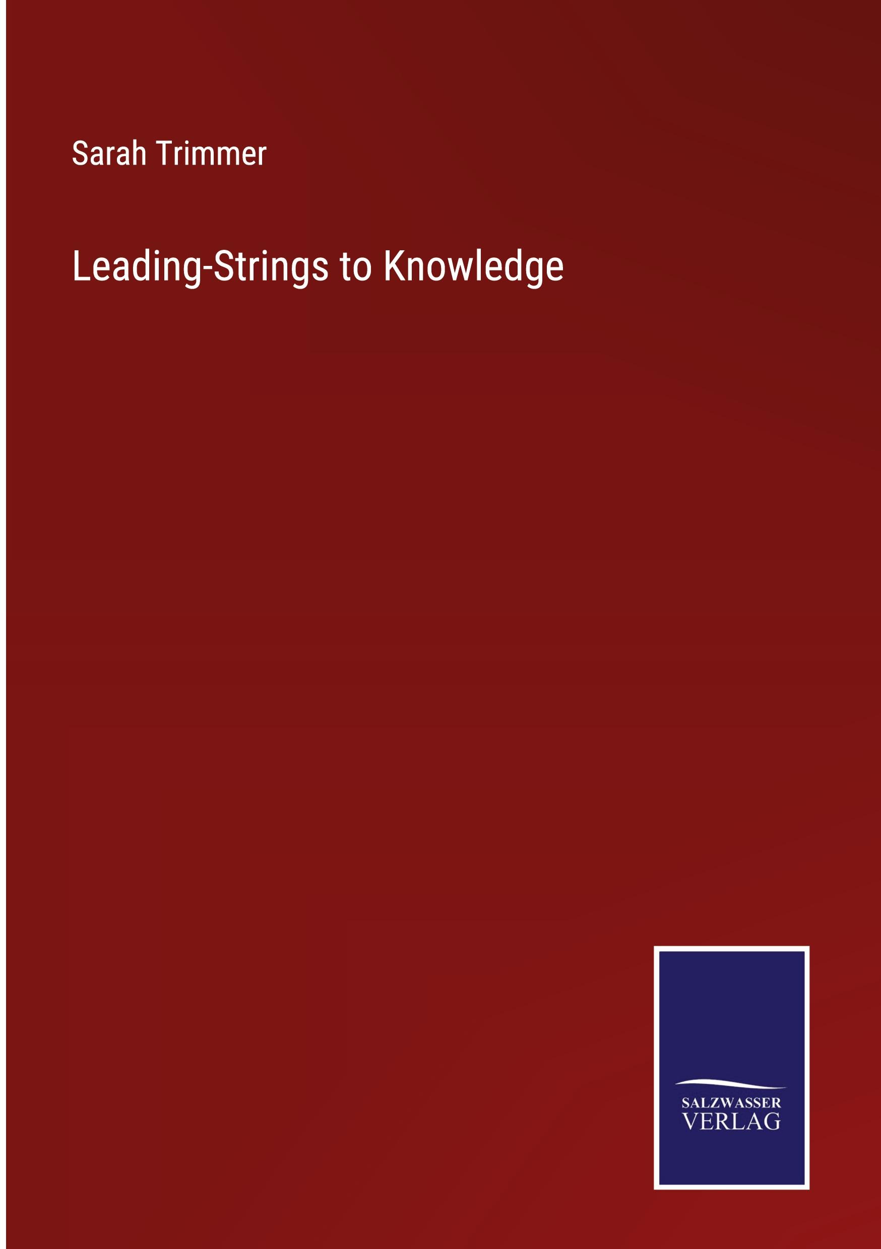 Vorderes Coverbild Leading-Strings to Knowledge