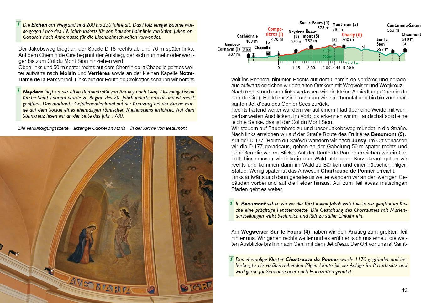 Beispielinhalt (Bild) Via Gebennensis