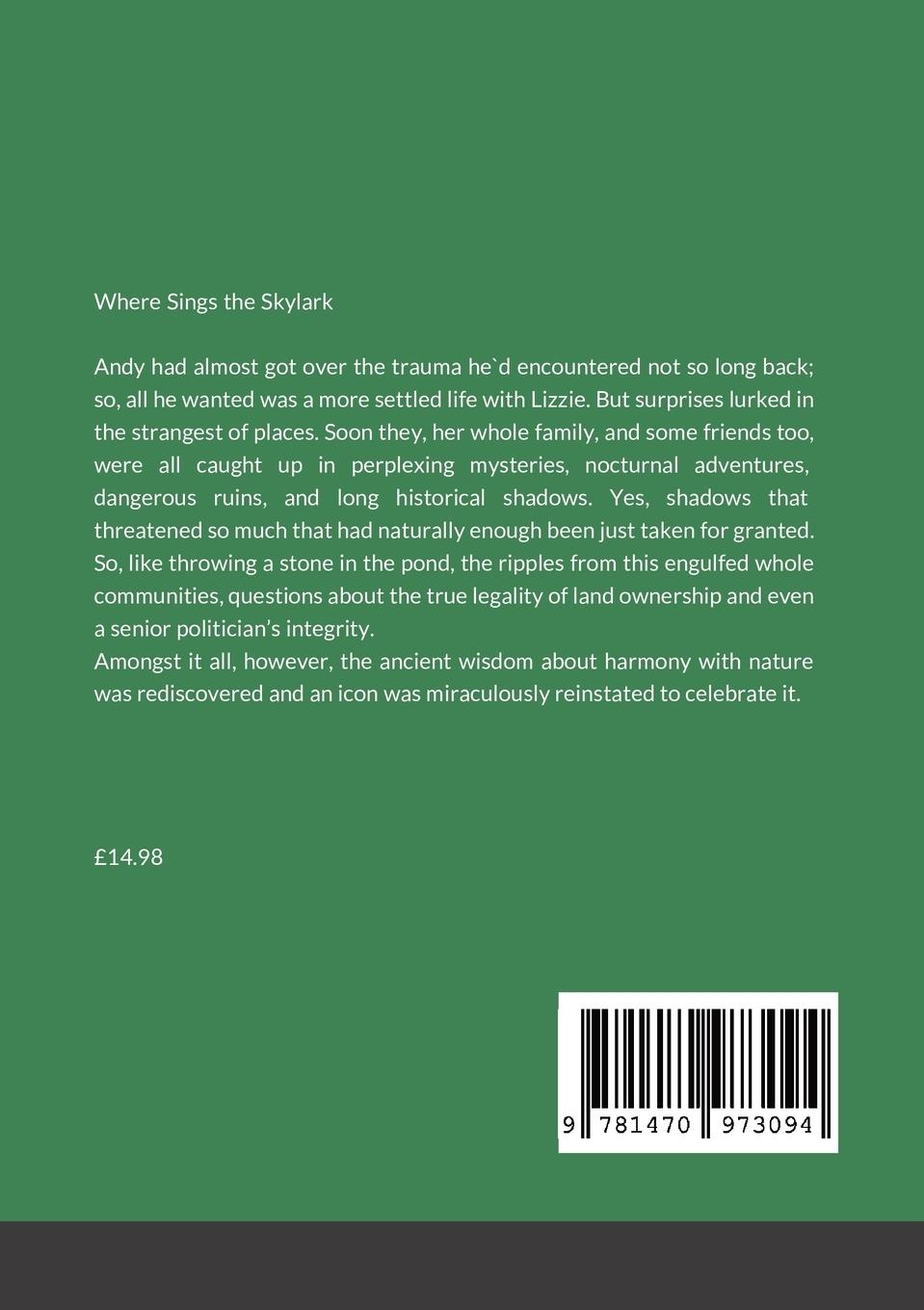 Rückseitencover Where Sings the Skylark