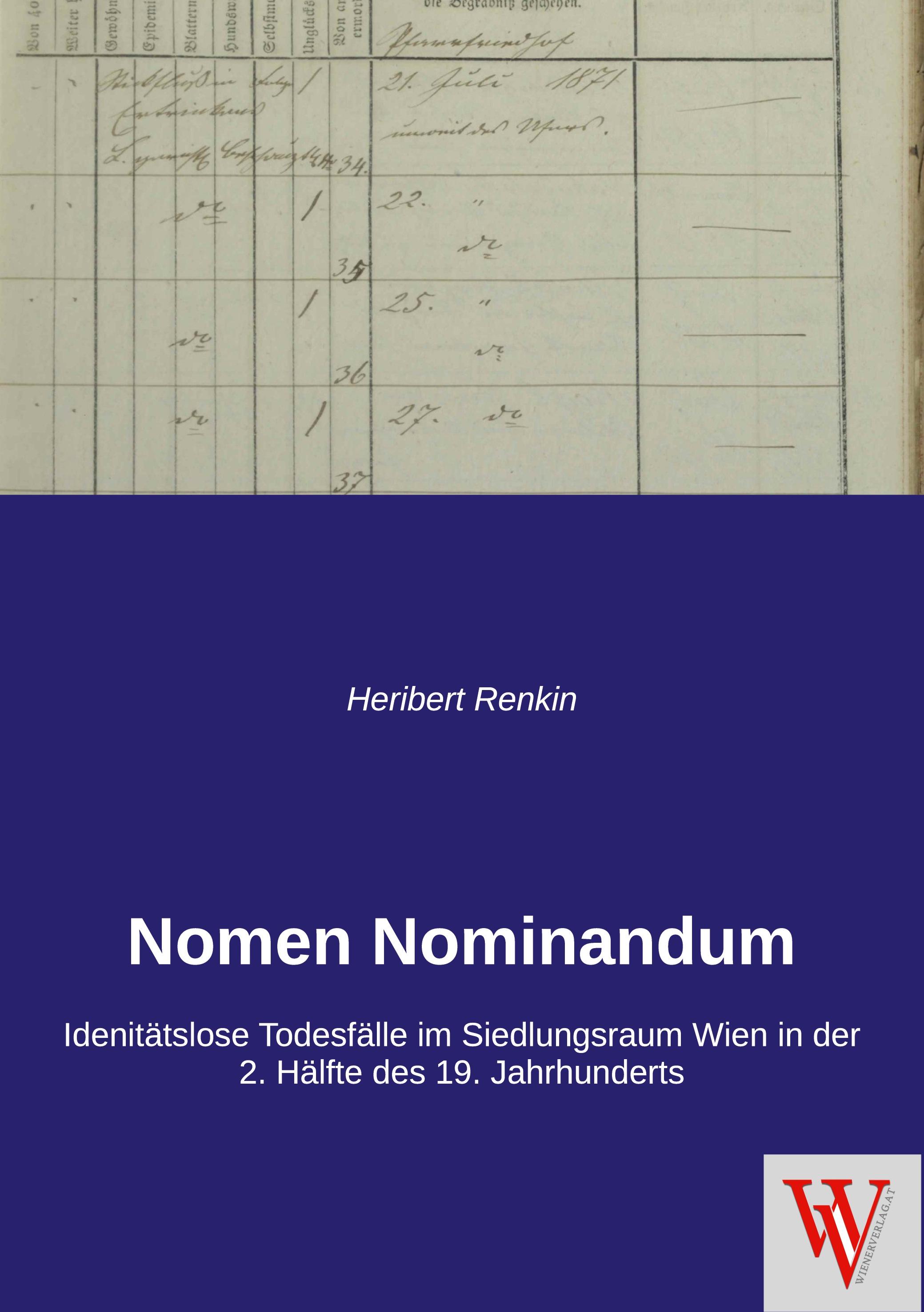Vorderes Coverbild Nomen Nominandum