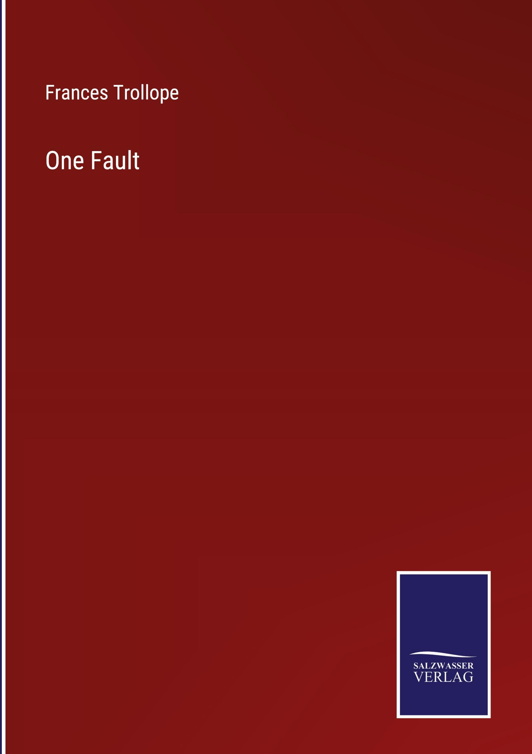 Vorderes Coverbild One Fault