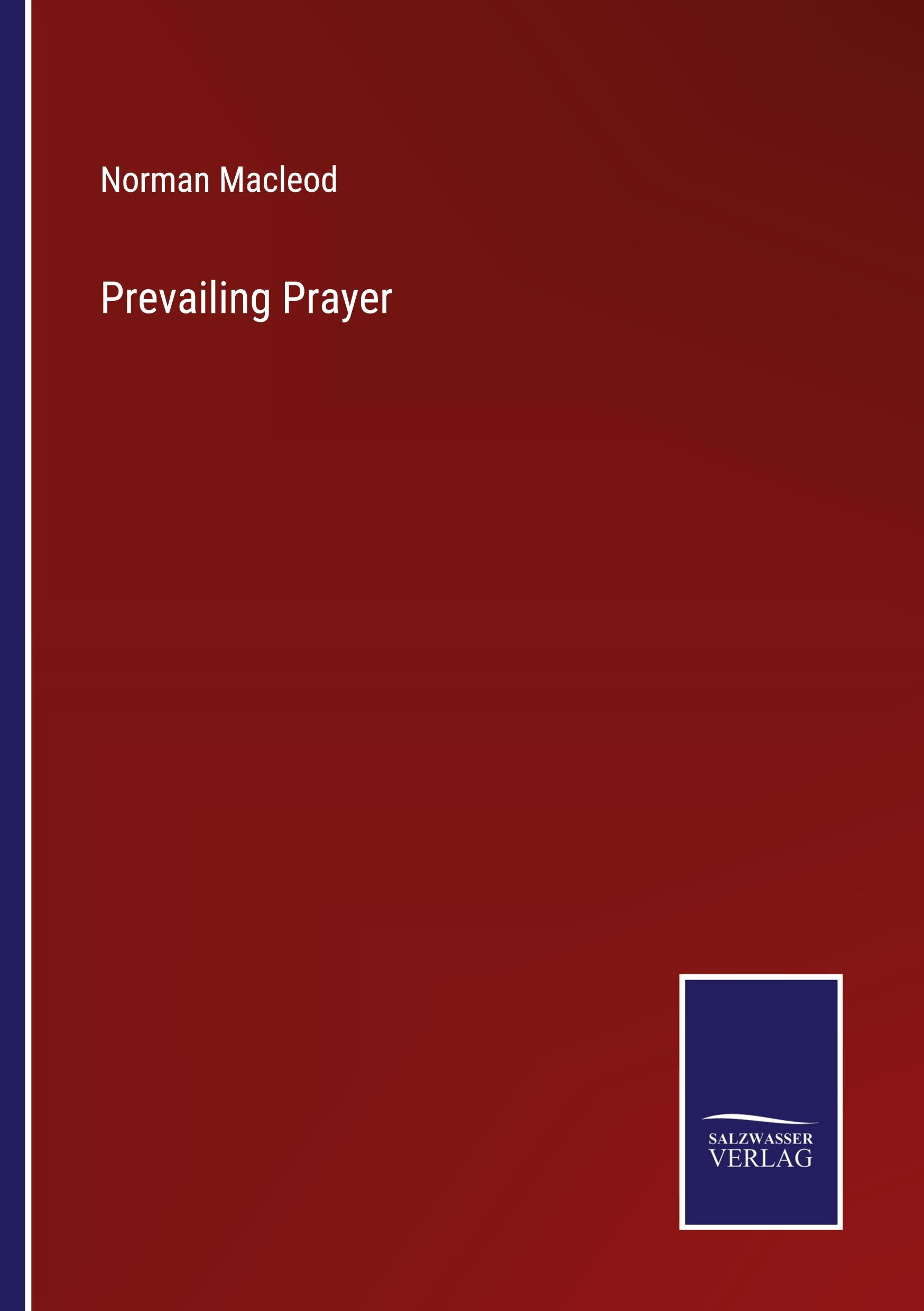 Vorderes Coverbild Prevailing Prayer