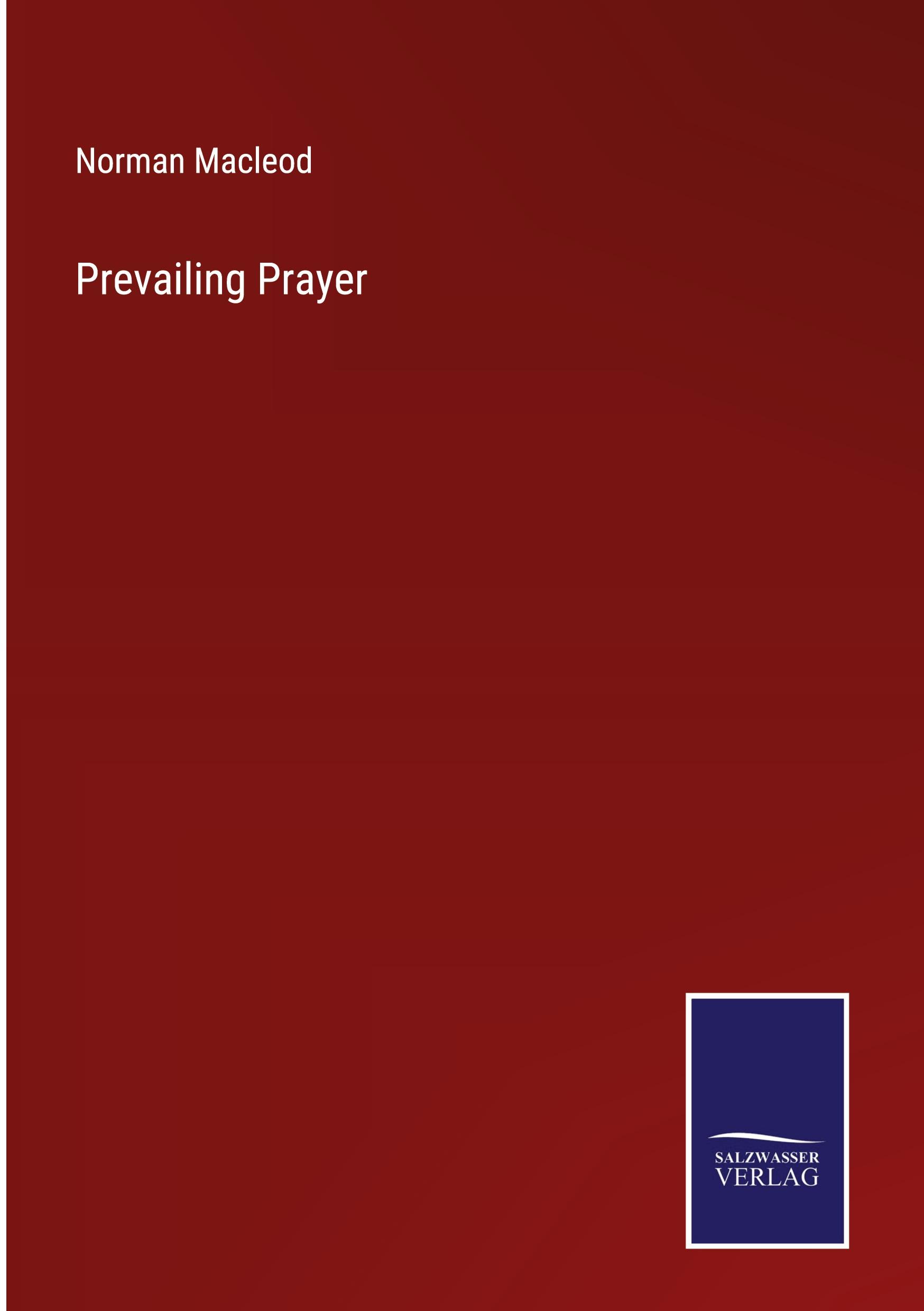 Vorderes Coverbild Prevailing Prayer