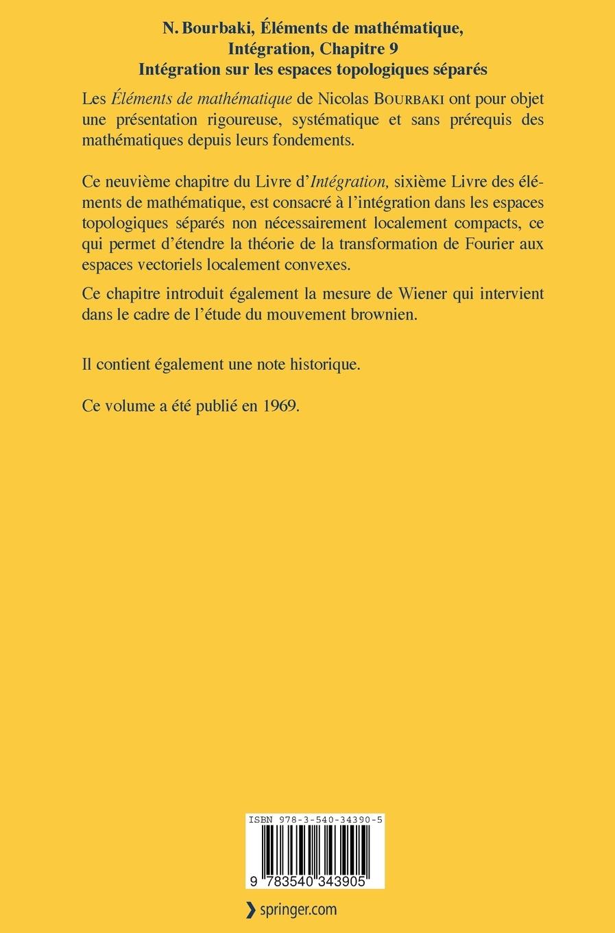 Rückseitencover Intégration