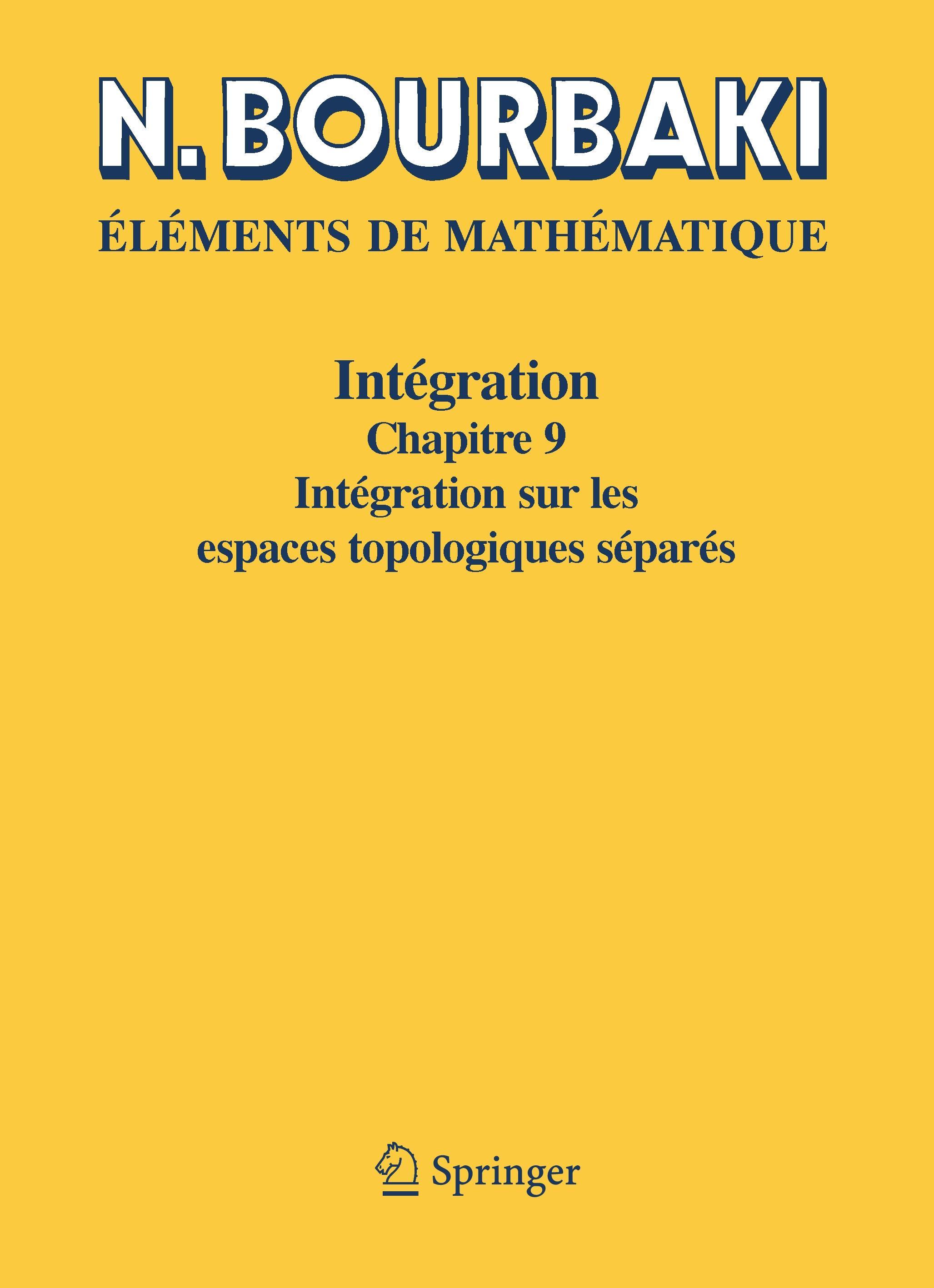 Vorderes Coverbild Intégration
