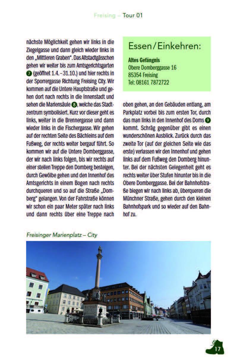 Beispielinhalt (Bild) Wandern in und um Freising, Erding & Moosburg/Isar