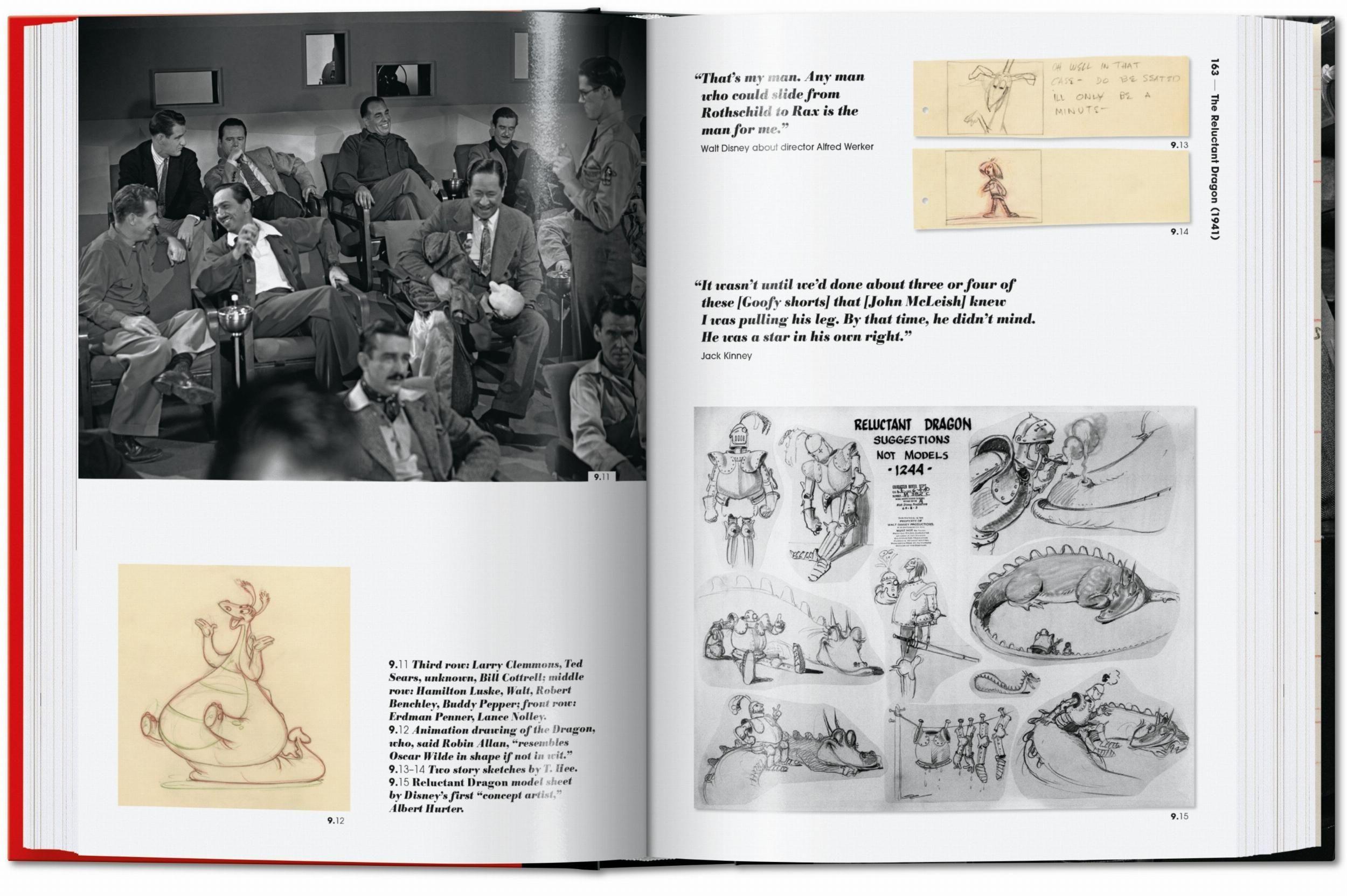 Beispielinhalt (Bild) The Walt Disney Film Archives. The Animated Movies 1921-1968. 40th Ed.