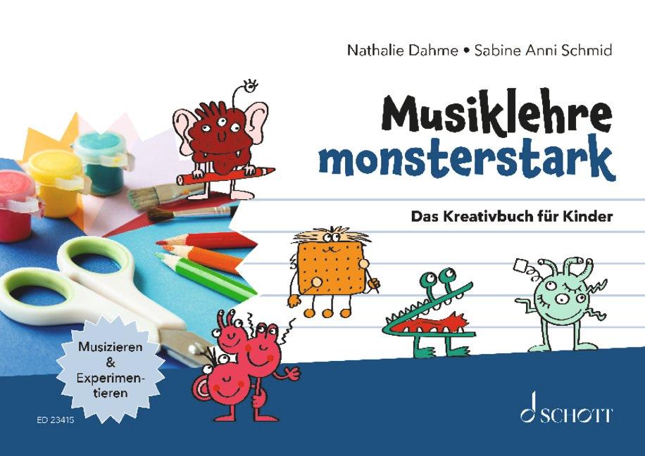 Vorderes Coverbild Musiklehre monsterstark