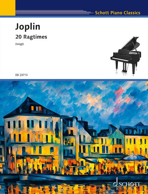 Vorderes Coverbild 20 Ragtimes - Klavier