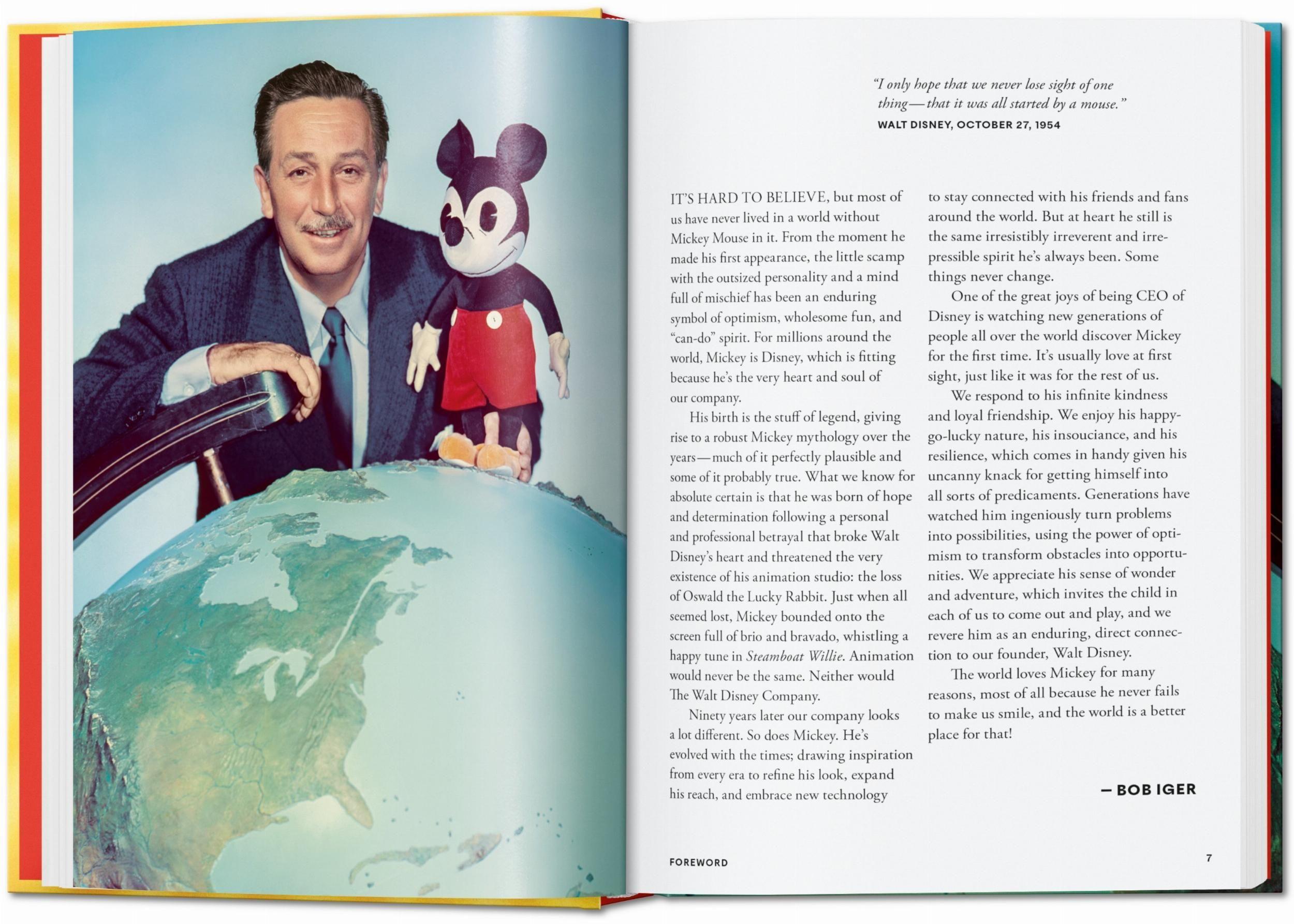 Beispielinhalt (Bild) Walt Disney's Mickey Mouse. The Ultimate History. 40th Ed.