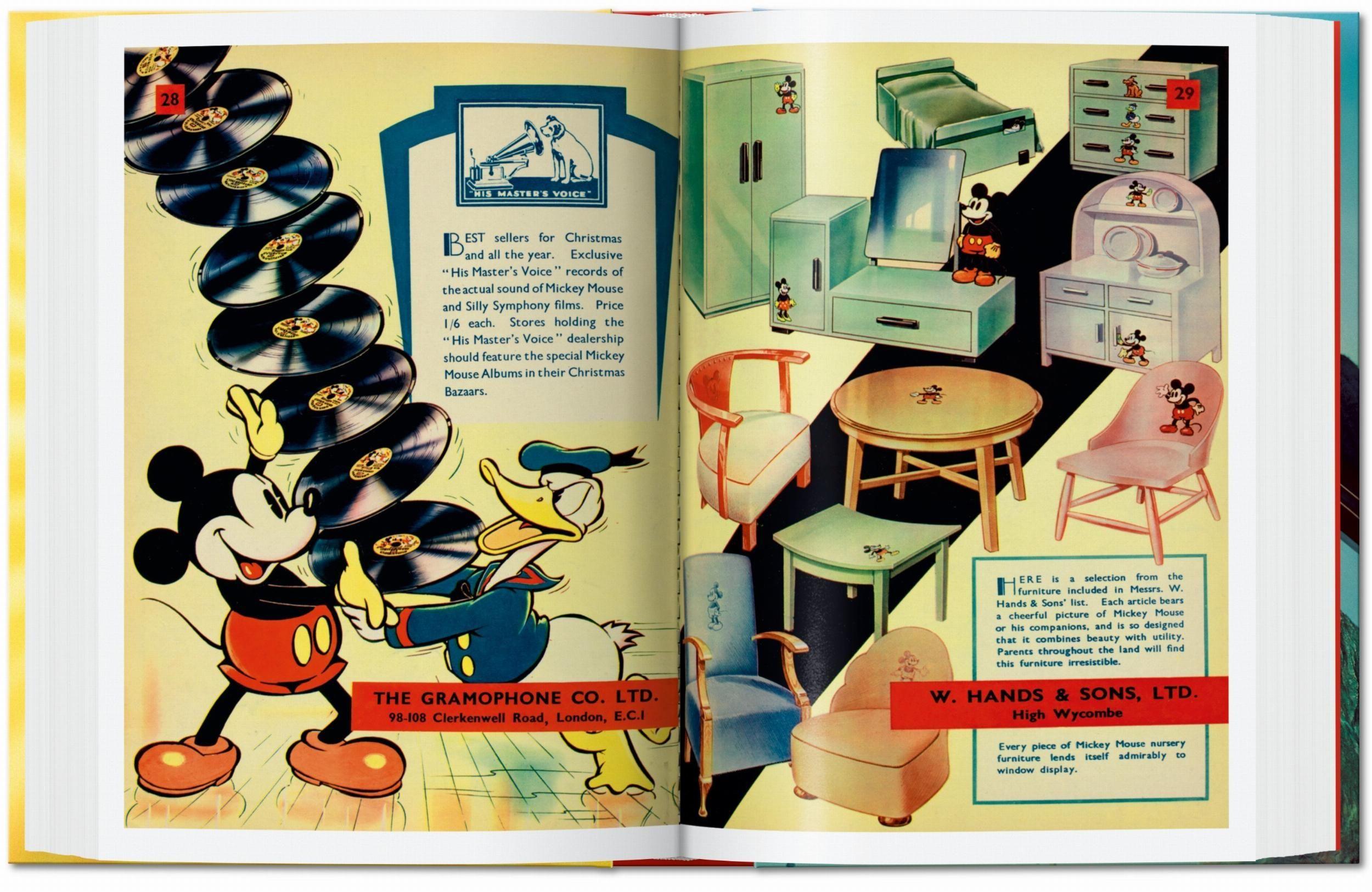 Beispielinhalt (Bild) Walt Disney's Mickey Mouse. The Ultimate History. 40th Ed.