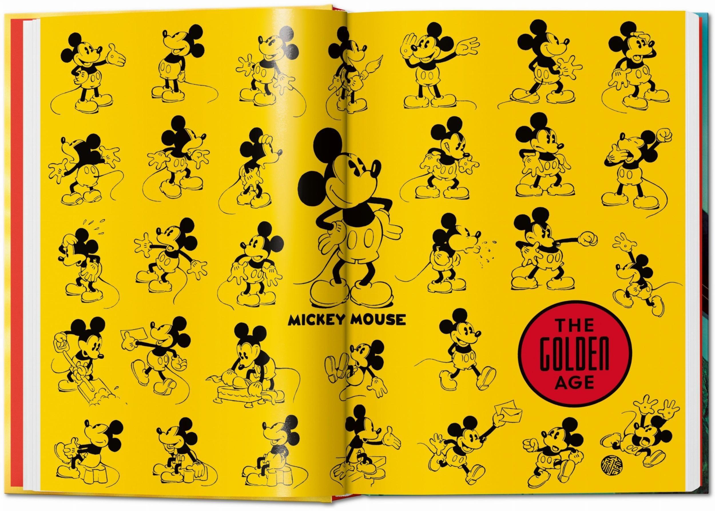 Beispielinhalt (Bild) Walt Disney's Mickey Mouse. The Ultimate History. 40th Ed.
