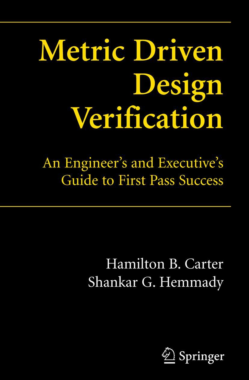 Vorderes Coverbild Metric Driven Design Verification