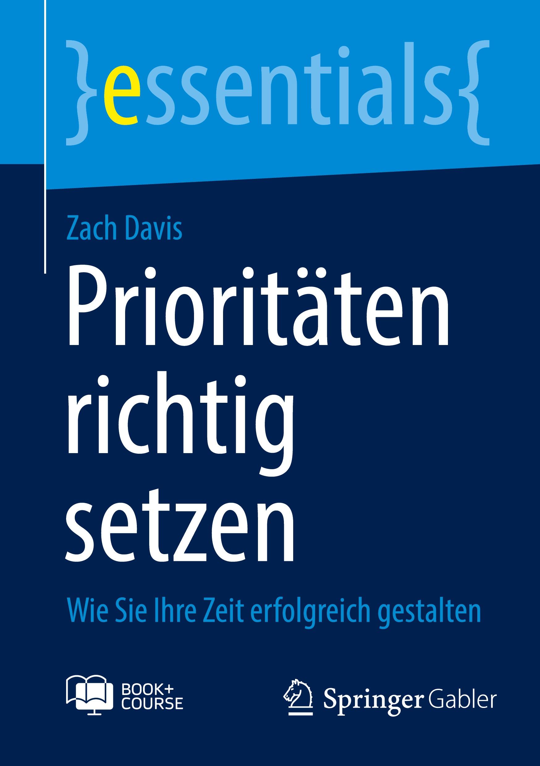 Vorderes Coverbild Prioritäten richtig setzen