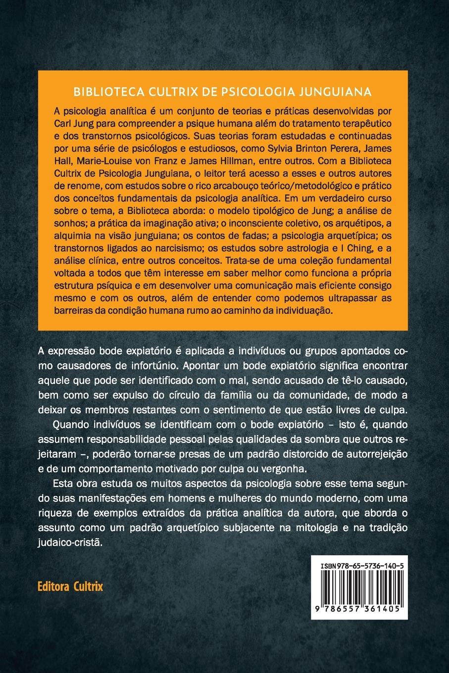 Rückseitencover O complexo do bode expiatório