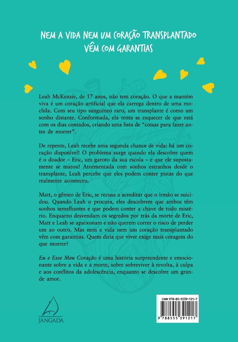 Rückseitencover Eu e esse meu coração