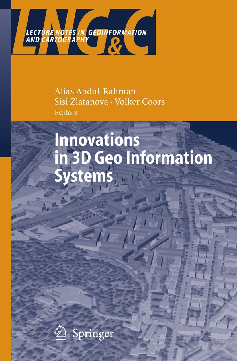 Vorderes Coverbild Innovations in 3D Geo Information Systems