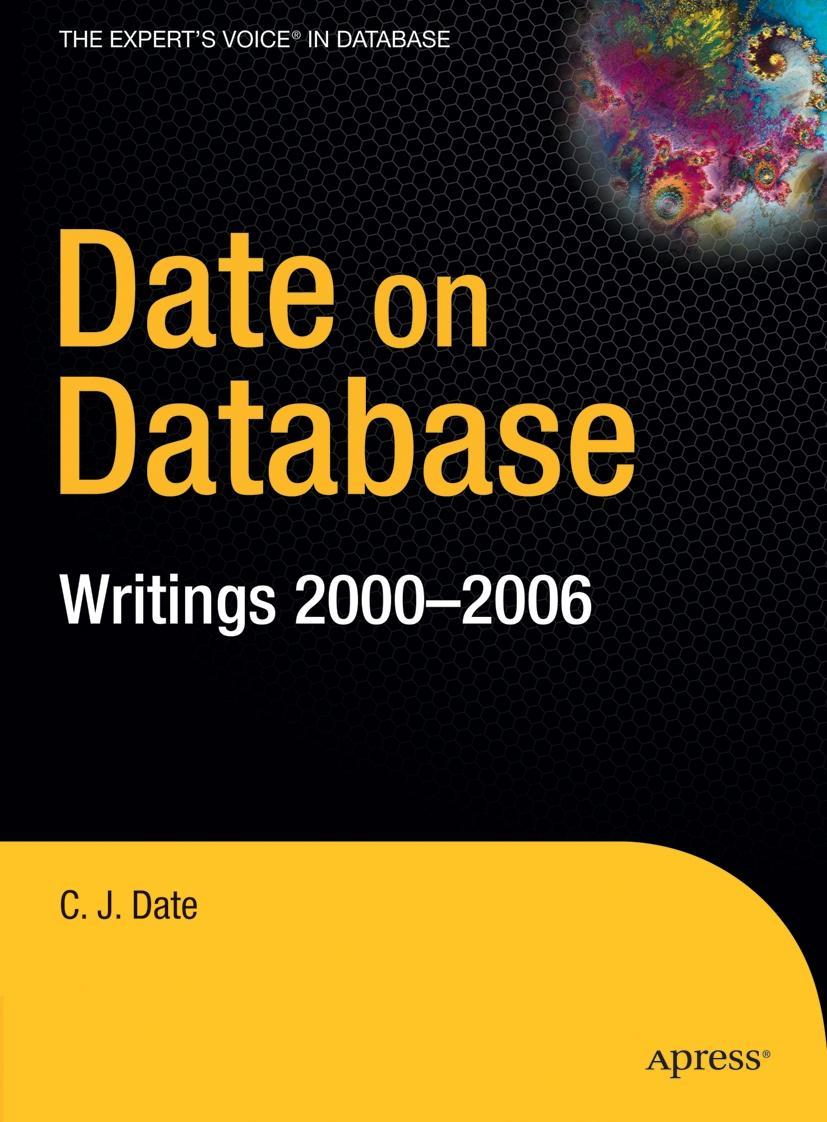 Vorderes Coverbild Date on Database