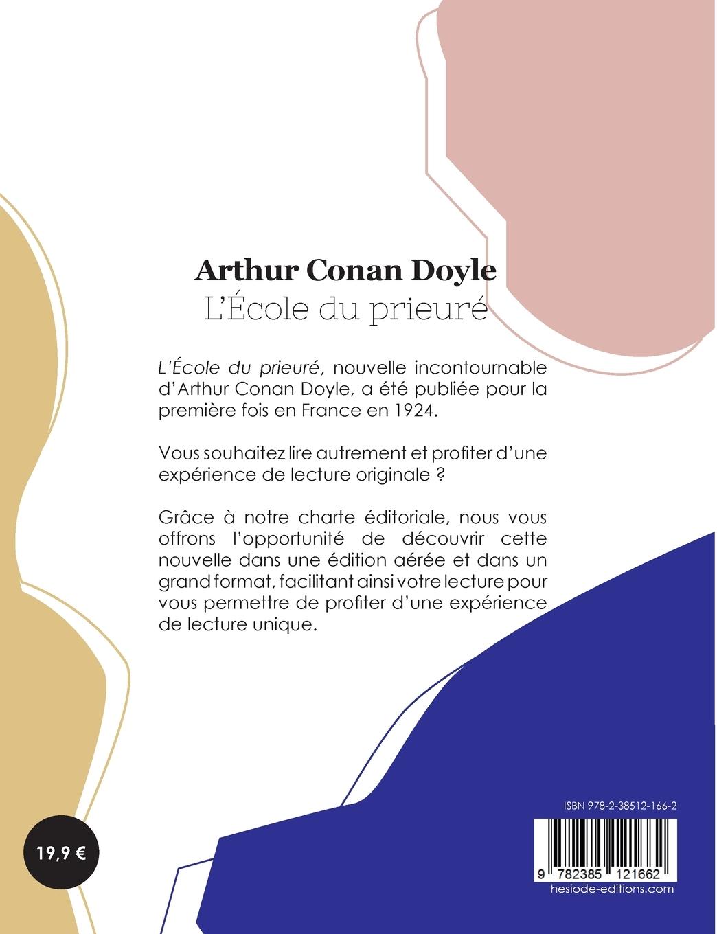 Rückseitencover L'École du prieuré