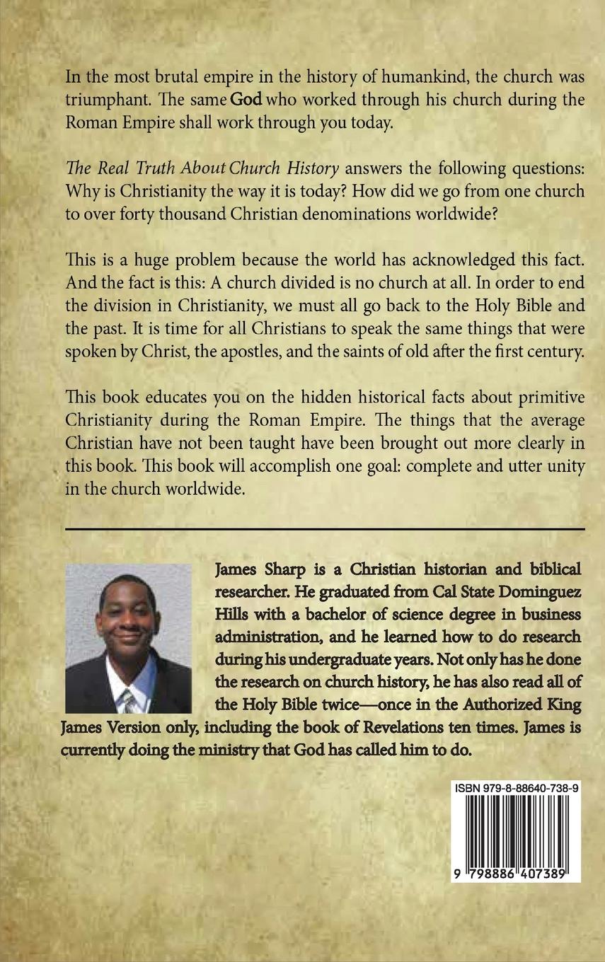 Rückseitencover The Real Truth About Church History