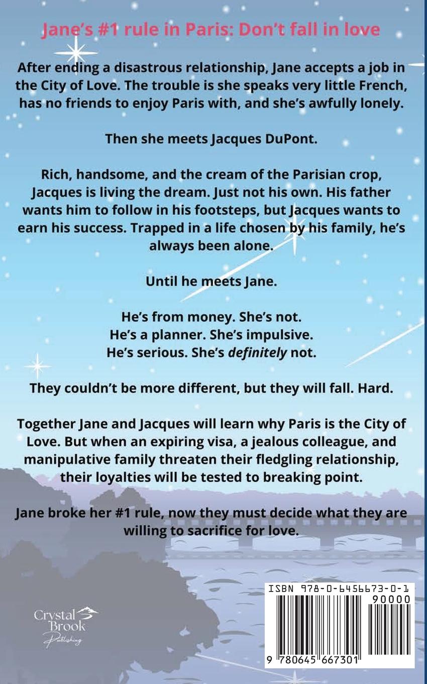 Rückseitencover Lonely in Paris