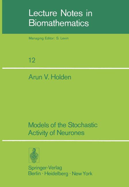Vorderes Coverbild Models of the Stochastic Activity of Neurones