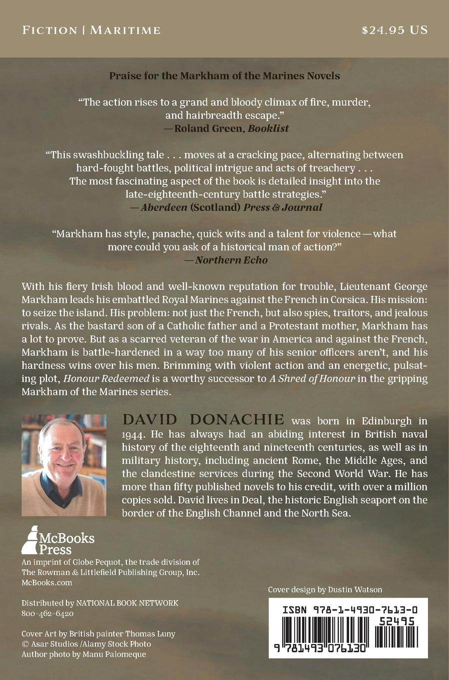 Rückseitencover Honour Redeemed