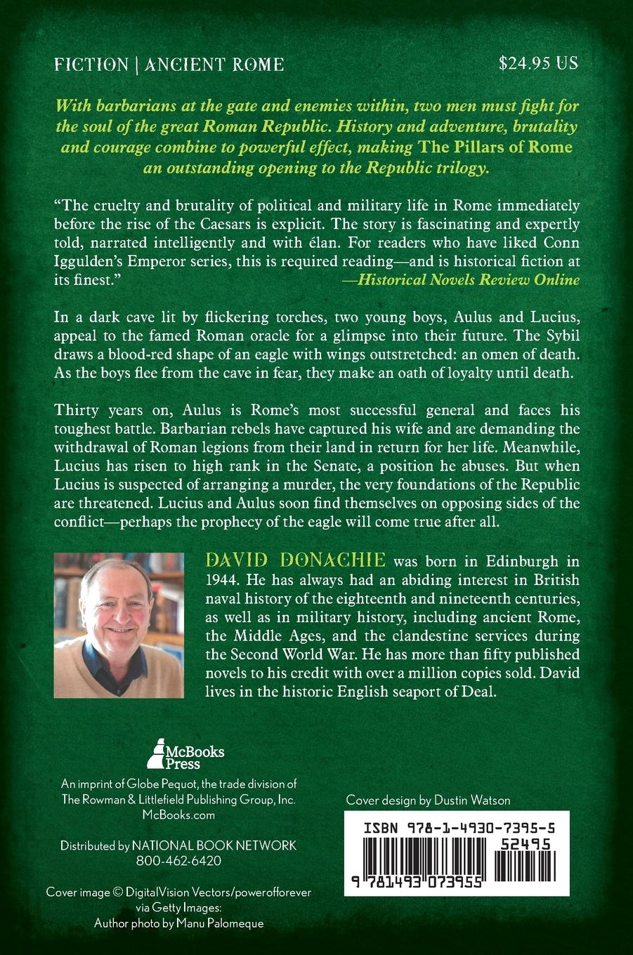 Rückseitencover The Pillars of Rome