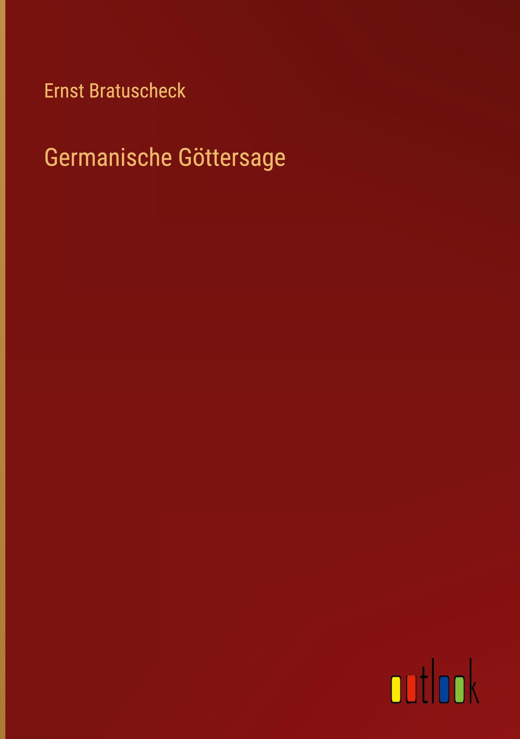Vorderes Coverbild Germanische Göttersage