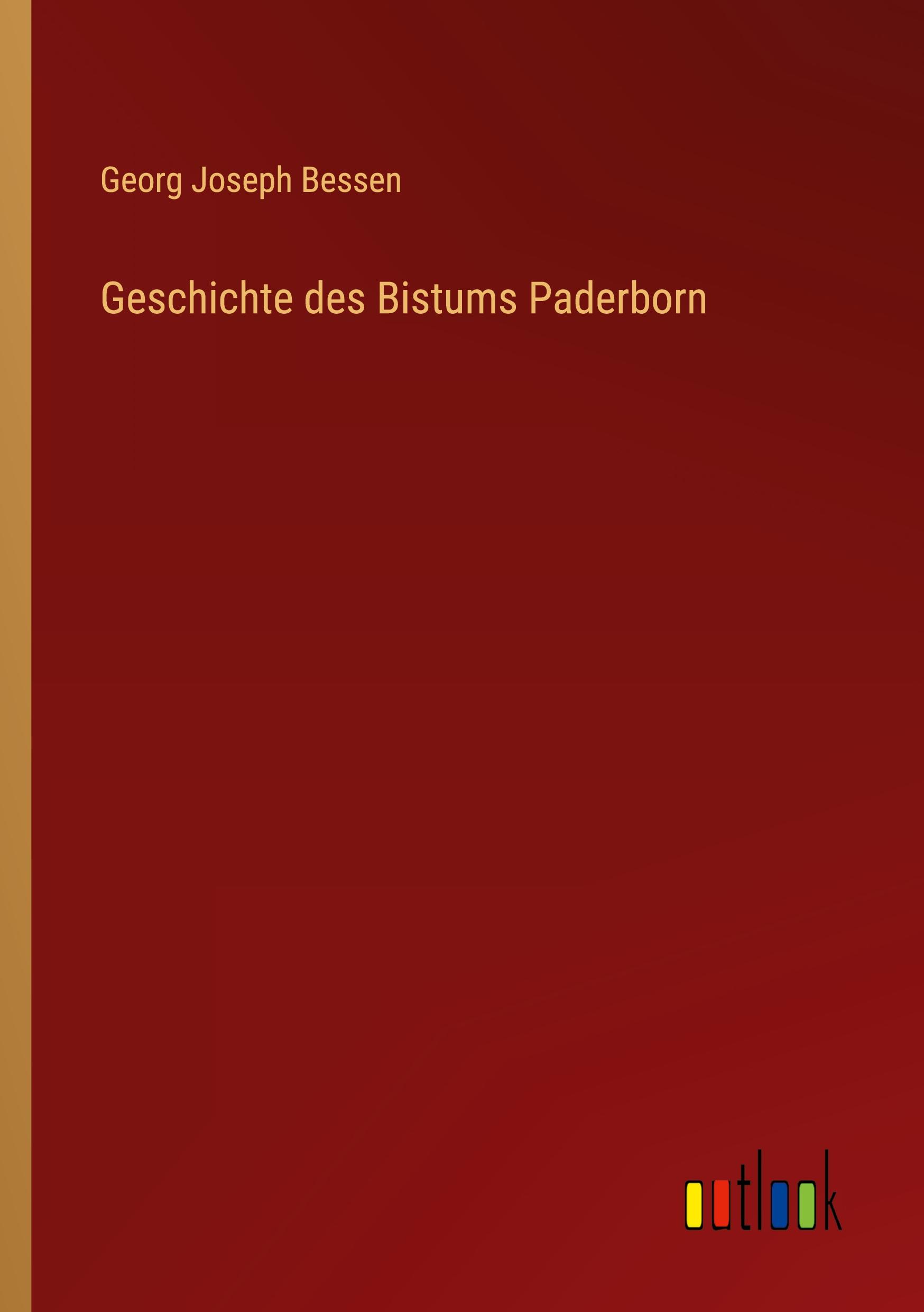 Vorderes Coverbild Geschichte des Bistums Paderborn