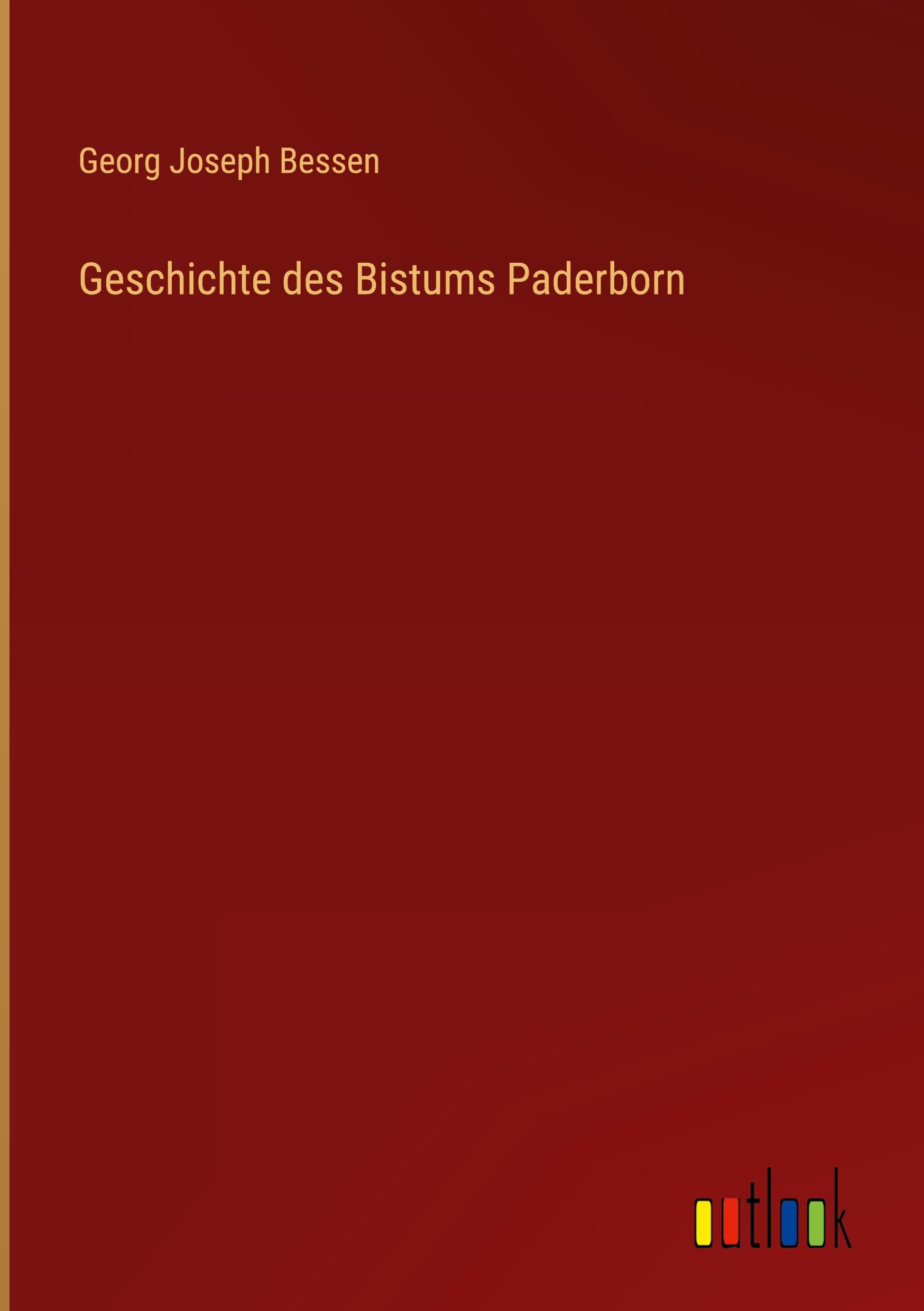 Vorderes Coverbild Geschichte des Bistums Paderborn