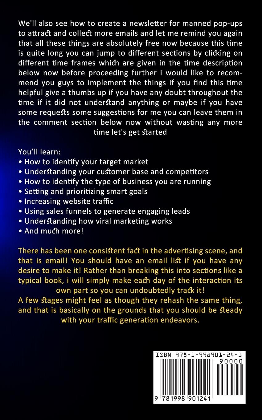 Rückseitencover Cold Email Marketing