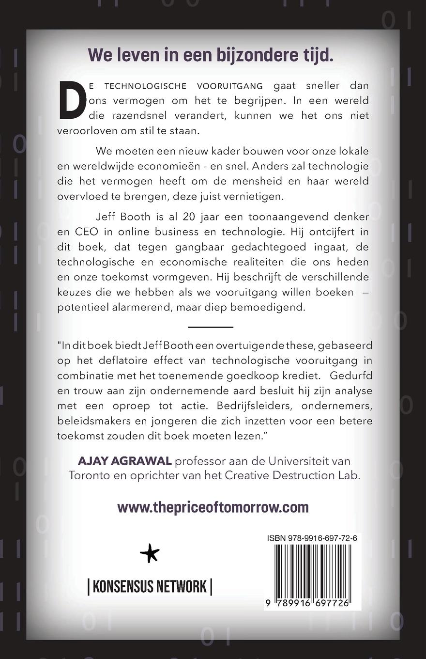 Rückseitencover De Prijs van Morgen