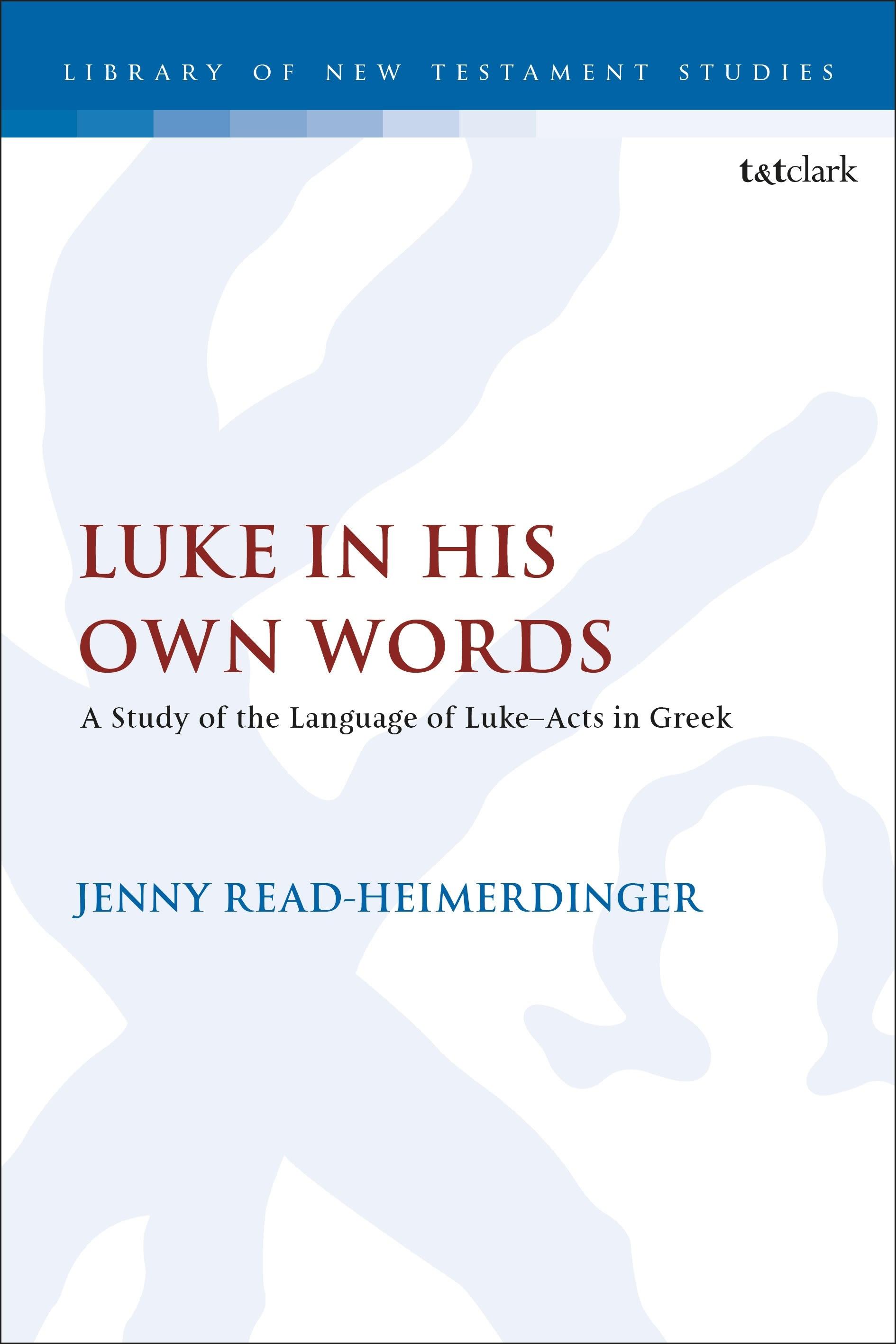Vorderes Coverbild Luke in His Own Words