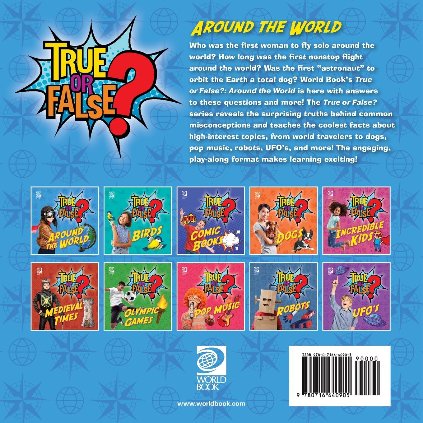 Rückseitencover True or False? Around the World