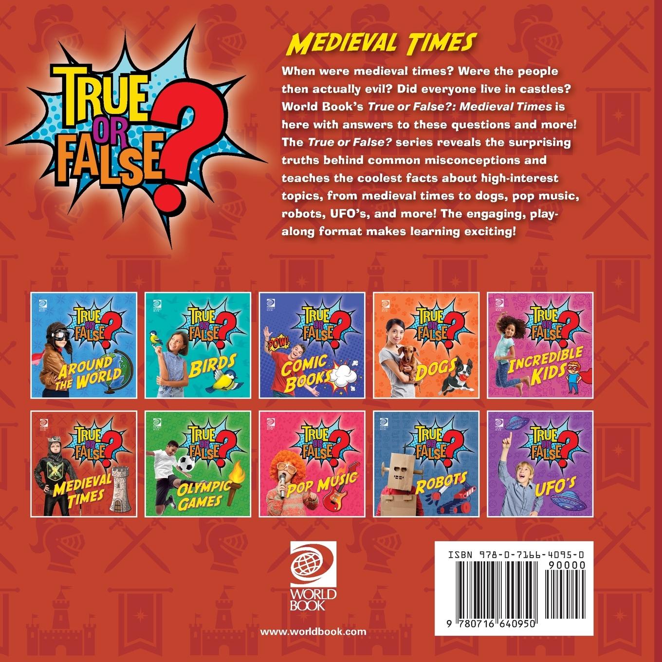 Rückseitencover True or False? Medieval Times